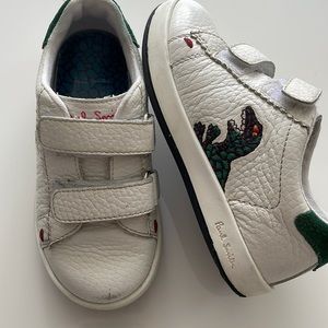 Paul Smith white leather sneakers.